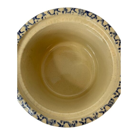 VTG RRP Ransbottom Roseville USA Stoneware Casserole 8.5" x 5" P10125 Oven Safe - Picture 9 of 10